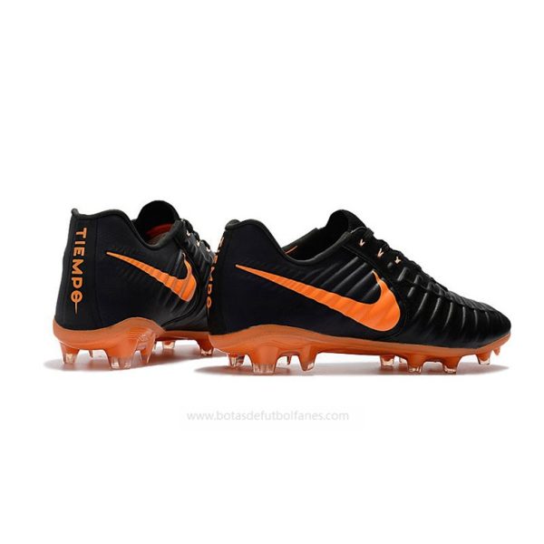 Nike Tiempo Legend VII FG Negro Naranja